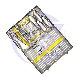 Kit d'extraction, ensemble d'instruments chirurgicaux de 12 pièces avec cassette de stérilisation pour l'extraction dentaire et la chirurgie buccale, outils dentaires de haute qualité - Product Image 6