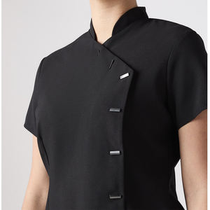 Conjuntos de Uniformes de Esteticista con Logotipo Personalizado, Venta Caliente 2026, Uniformes de Masaje Tailandés para Mujer, Uniformes de SPA para Uñas, Tejido de Alta Calidad - Product Image 1