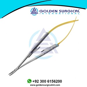 Soporte de aguja quirúrgica Castroviejo Curved TC 14cm Uso médico hospitalario Aguja que sostiene el fabricante de Alicates de agarre - Product Image 3