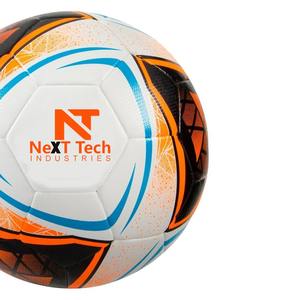 Next Tech Nouveau style Technologie hybride de football Ballon de match professionnel Matériau de texture en TPU Conception personnalisée et logo personnalisé - Product Image 2
