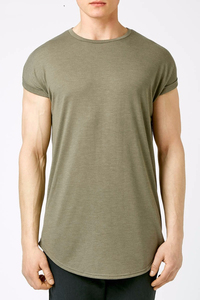 เสื้อยืดคอกลมสำหรับผู้ชายเสื้อยืดธรรมดาต่อต้านริ้วรอย - Product Image 4