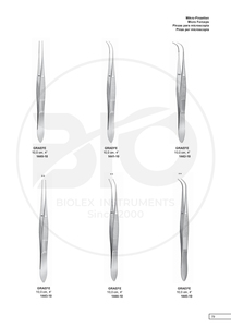 Premium Shu Company Splinter Forceps Pince à épiler Instrument droit à broche de haute qualité Source d'alimentation électrique en acier inoxydable chirurgical - Product Image 4