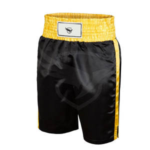Shorts de boxe de haute qualité pour hommes pour la vente en ligne de shorts de boxe en conception de votre propre short de boxe logo personnalisé kimono Jiu Jitsu - Product Image 1