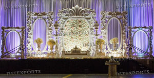 Décoration de scène de mariage royal asiatique, cérémonie moderne à Toronto avec des éléments de réception de Calgary, fibre optique de Londres, exclusivité Australie - Product Image 4