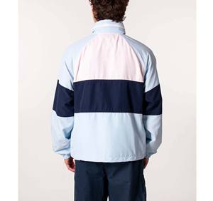 Chaqueta deportiva de nailon personalizada de alta calidad para hombre, con cremallera completa Anorak Sudadera con capucha, cortavientos impermeable ligero de talla grande para otoño - Product Image 2