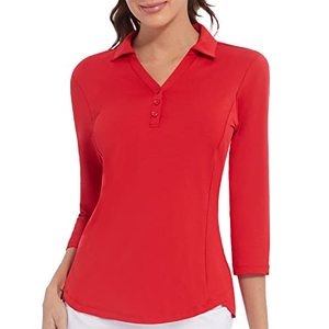 Camisas de Algodón Tejido Vintage para Hombre Ralph, Manga Tres Cuartos, Ropa de Trabajo, Secado Rápido, Antiarrugas, Transpirables - Product Image 1