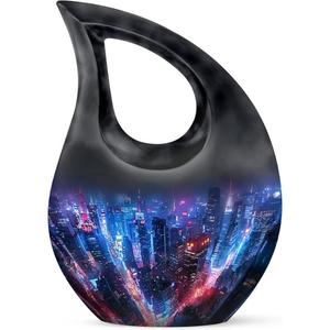 Urna con forma de lágrima de estilo moderno de alta calidad para cenizas humanas y de mascotas Suministros funerarios de estilo americano Producto DE LA India - Product Image 6