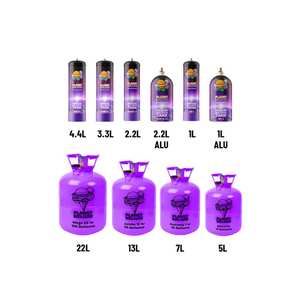 Vente en gros de mini bouteilles de gaz d'hélium jetables à haute pression en acier 1L de haute qualité fabriquées en Europe à vendre - Product Image 3