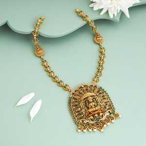 สร้อยคอวัดเงินแท้ ดีไซน์ได้รับแรงบันดาลใจจากวัฒนธรรม 185429 - Product Image 2