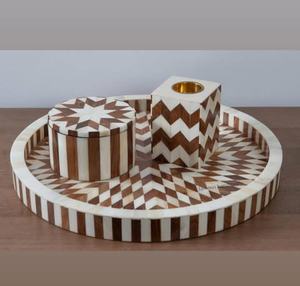 Plateaux d'incrustation d'os pour hôtels et restaurants, ustensiles de cuisine, vente en gros - Product Image 5