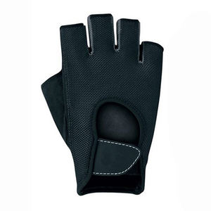 Gants de gymnastique en cuir épais à demi-doigts pour hommes pour l'exercice sportif, l'haltérophilie, la musculation et le fitness - Product Image 1
