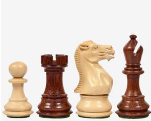 Juego de Ajedrez Clásico 101 Staunton Hecho a Mano, Madera de Palisandro y Boj, Rey de 3.0 Pulgadas a Precio Económico - Product Image 5