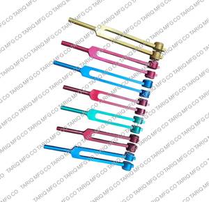 Juego de diapasones de 7 piezas de aluminio para terapia de sonido, meditación, curación y relajación de chakras con bolsa de transporte TARIQ MFG CO - Product Image 5