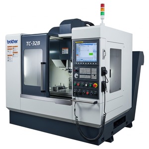 เครื่องกัดซีเอ็นซีแนวตั้งความแม่นยำสูง รุ่น Brother TC32B 3 แกน หัวจับ BT30 ระบบอัตโนมัติ สำหรับงานปานกลาง ความเร็วสูง - Product Image 1