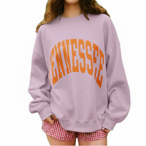 Suéter Personalizado de Otoño Invierno 2025 para Mujer, Cuello Redondo, Tejido de Punto Largo, Felpa Ecológica, Corte Holgado, Logotipo Frontal - Product Image 1