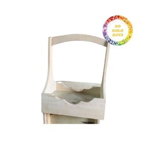 Caisse en bois fabriquée à la main de qualité supérieure pour le stockage Boîte décorative rustique Conception en bois durable polyvalente pour l'affichage des fruits - Product Image 2