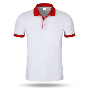 Chemise de golf décontractée respirante personnalisée pour hommes, mélange polyester/coton, logo brodé, impression graphique, prix bas - Product Image 1