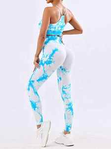 Fitness Yoga Wear 90% Nylon sin costuras Fitness deportes correr ropa Yoga ropa deportiva mujeres gimnasio entrenamiento al aire libre ropa Yoga conjunto - Product Image 5