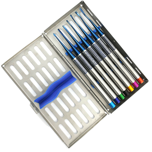 Kit de proximateurs d'ascenseurs PDL à luxation de 5 pièces pour les procédures dentaires Source d'alimentation manuelle Instruments de qualité réutilisables de qualité A + - Product Image 5