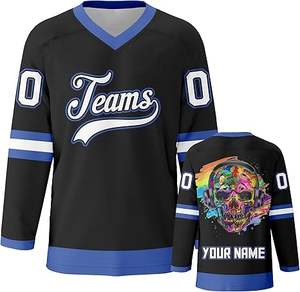 Camiseta de hockey sobre hielo personalizada 2025 uniformes transpirables de alta calidad para equipos, clubes y propietarios de marcas - Product Image 3