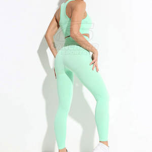 Diseña Tu Propio Conjunto de Yoga para Mujer, Ropa Deportiva para Gimnasio, Conjunto de Yoga para Mujer, Nuevo Estilo, Conjunto de Yoga para Mujer en Venta - Product Image 2