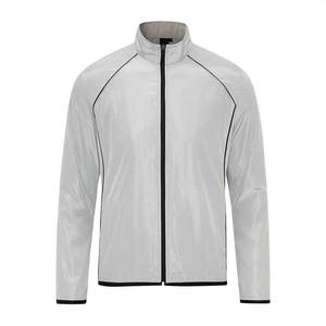 Chaqueta cortavientos de manga larga para hombre que refleja chaquetas de exterior - Product Image 2