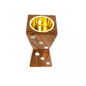 Bakhoor <b>Burner</b> Wood and Mother of Pearl Design Inlaid Luxury Special Multi Purpose Arabic Incense Holder <b>Candle</b> Stand - Product Image 4
