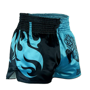 2025-26 Shorts de Muay Thai en gros Pakistan Short de boxe Muay Thai avec logo imprimé personnalisé Vente à chaud pour hommes Respirant OEM - Product Image 6