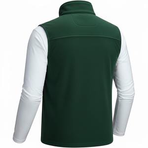 Gilet de sport léger pour homme avec logo personnalisé, imprimé, pour l'automne, pour la salle de sport, veste coupe-vent imperméable à manches longues, séchage rapide, coupe ajustée - Product Image 4