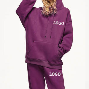 Service OEM 2025 Dernières Femmes Coton Polaire Survêtement Costume Pull Survêtement Avec Impression Couleur Personnalisée Femmes Survêtement Ensembles - Product Image 3