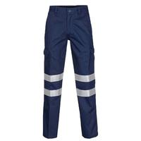Pantaloni e Giacca da Lavoro Invernali per Uomo, Alta Visibilità, Fluorescenti, Riflettenti, in Cotone Ripstop, Uniforme di Sicurezza Resistente