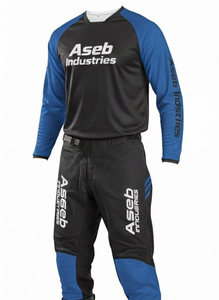 Pantalones y Jersey de Motocross Hechos a Medida, Ropa de Carreras Transpirable y Resistente al Viento con Diseño de Impresión Sublimada, Equipo MX Personalizado - Product Image 2