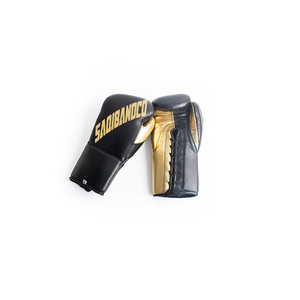 Nuevo diseño de cuero genuino profesional gancho y bucle acolchado multicapa personalizado Sparring Muay Thai competición guantes de boxeo - Product Image 5