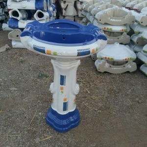 Lavabo en céramique Sterling Nouveau design Art unique Lavabo sur pied en céramique - Product Image 1