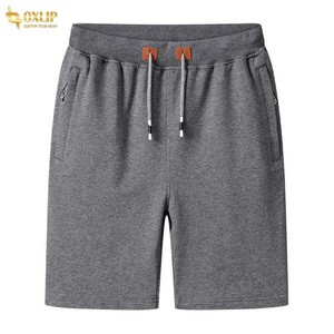 Pantalones cortos unisex de 100% algodón con forro polar, de secado rápido, hechos a medida, con su propio diseño, transpirables, de estilo informal, con estampado sólido para hombres y mujeres - Product Image 3