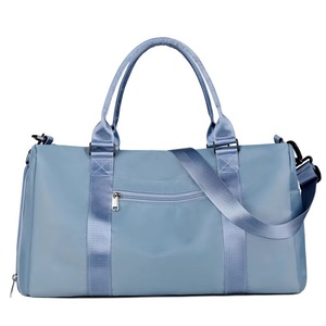 Bolsa Deportiva Rosa 600D de 30-40L con Bolsillo con Cremallera y Correa para el Hombro - Product Image 4