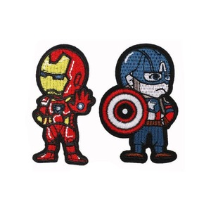 Heat <b>Press</b> Embroidery Patch Wholesale Woven <b>Iron</b> on Patches for Clothing Sew on Decorative Applique Patch 2025 - Product Image 3