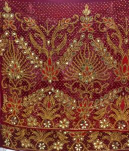 Diadema africana de estilo tradicional con cuentas a mano 3D George Design Accesorio de ropa Africana transpirable para mujer de TRISHA EXPORTS - Product Image 1