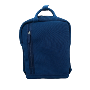 Mon Exports Hot Selling Unisex Casual Stylish Blue Color Recycled Polyester 25L Geometric RFID Waterproof Laptop <b>Backpack</b> - Product Image 1