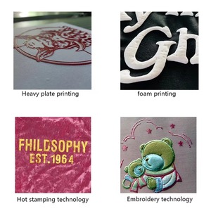 เสื้อยืดคอกลมผ้าคอตตอนออร์แกนิคไซส์ใหญ่พิเศษเสื้อยืดพิมพ์โลโก้สำหรับผู้ชายน้ำหนักมาก - Product Image 4