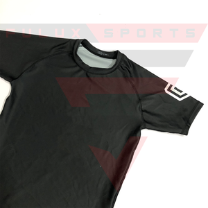 Camiseta de compresión con impresión por sublimación, protector de sarpullido mma personalizado de alta calidad - Product Image 5