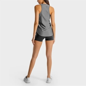 Camiseta Deportiva sin Mangas para Mujer, Elástica, de Secado Rápido, Estilo Racerback, Ligera, para Gimnasio, Running, Fitness y Yoga - Product Image 4