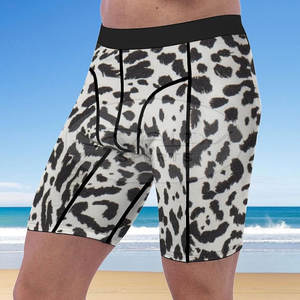 Short de compression décontracté de style unique pour homme avec taille élastique Vente en gros Type de fermeture par sublimation - Product Image 2