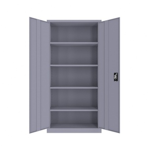 Cheap Metal Office <strong>Garage</strong> Storage Cabinet Steel <strong>Cupboard</strong> with 2 Doors and Shelves for File Design - Product Image 6