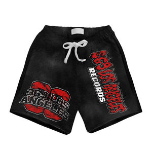 Conjuntos Deportivos Personalizados, Pantalones Deportivos con Lavado Ácido, Shorts Holgados, Conjunto Completo, Camisetas con Estampado Digital, Estampado DTG para Fútbol y Baloncesto, Conjuntos de Camisetas para Hombre - Product Image 3