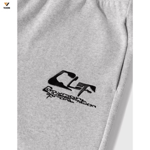 Pantalon de survêtement évasé décontracté pour hommes, pantalon évasé ample en molleton lourd sérigraphie Offres Spéciales vente en gros OEM - Product Image 4