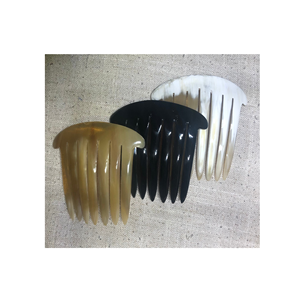 ฮอร์นหวีทำจากเขาวัวธรรมชาติหวีมีกระเป๋าออกแบบมาเพื่อการจัดแต่งทรงผมในราคาที่ดีที่สุด - Product Image 3