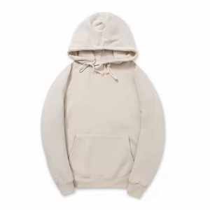 Usine en gros personnalisé de haute qualité pas cher décontracté plaine Oem surdimensionné 100% coton sweat à capuche pour hommes - Product Image 3