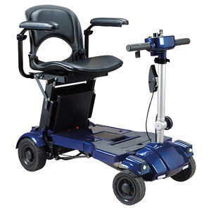 Scooter de mobilité pliable léger I3 avec une vitesse de 4 mph, une autonomie de 7 milles, design adapté aux avions, pour personnes handicapées - Product Image 3