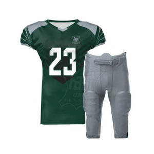 Uniforme de Fútbol Americano de Último Diseño, Nuevo Estilo Juvenil, Precio al por Mayor - Product Image 1